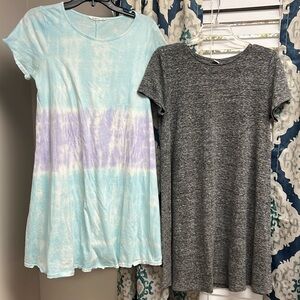 Womens lot of 2 size M casual dress, nightgown, swim coverups